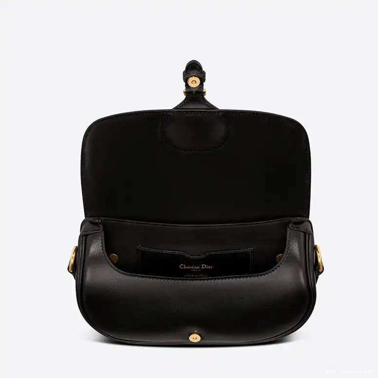Cheap Bobby Box Black East-West Dior Bag Calfskin 0519 Luxury